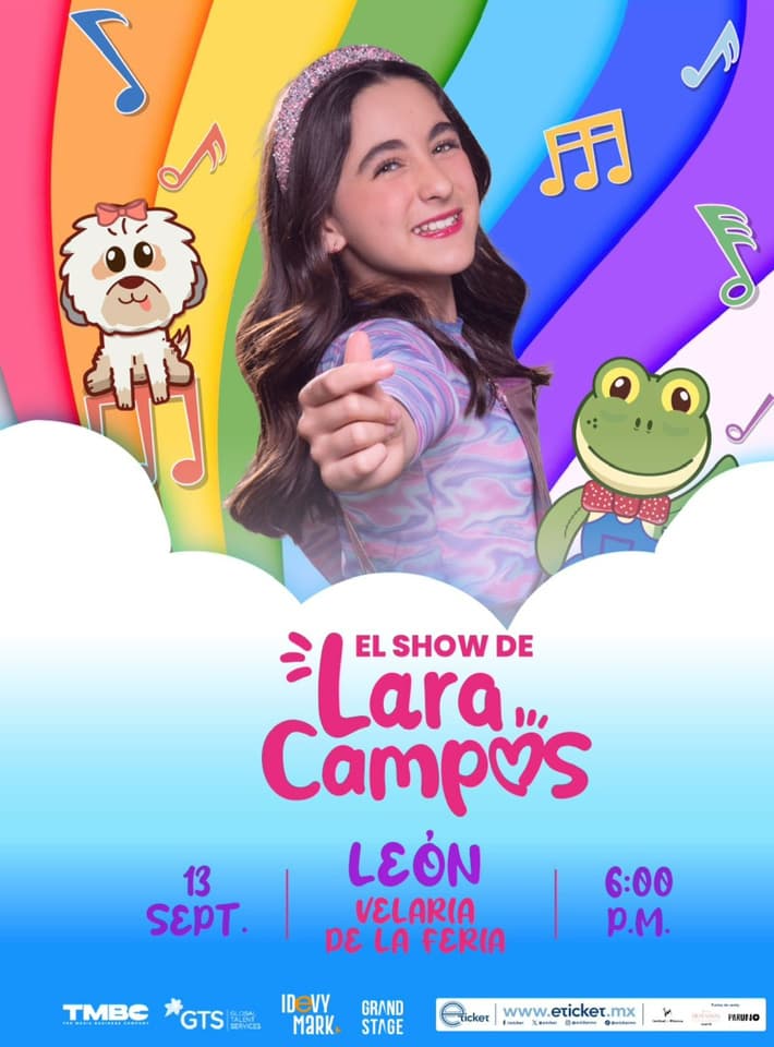 Cartel de El Show de Lara Campos