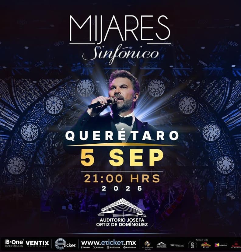 Cartel de Mijares Sinfónico