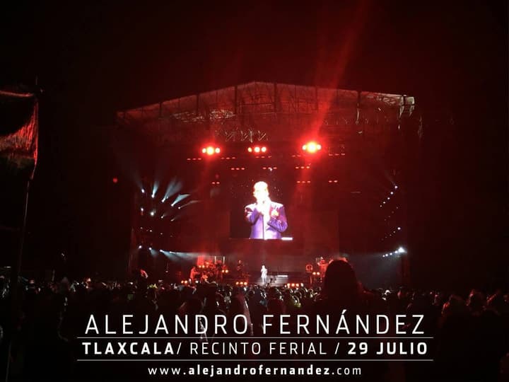 Concierto de Alejandro Fernández