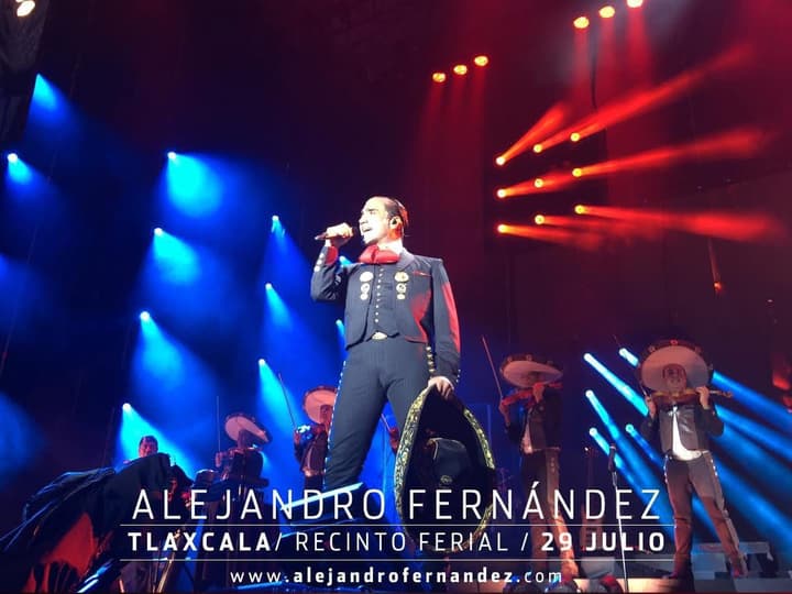 Concierto de Alejandro Fernández en Tlaxcala